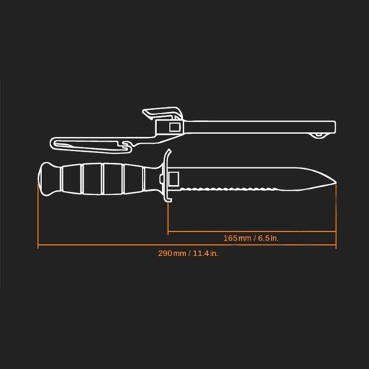 Glock nož 81 crni (w/saw)-4941