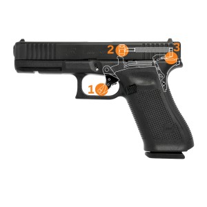 Pištoljski set Glock 26 kal. 9x19 (Gen. 4)-11134