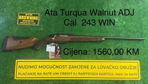Ata Turqua Walnut CAL. 243 WIN ADJ