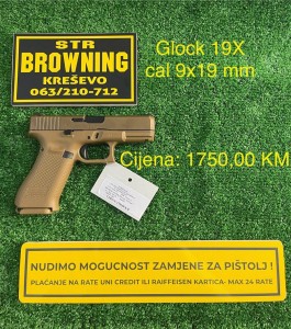 Glock 19X CAL. 9x19 mm