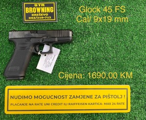 Glock 45 FS CAL. 9x19 mm