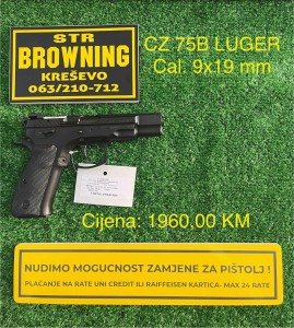 CZ 75B CAL. 9 mm LUGER