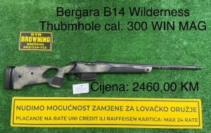 Bergara B14 Wilderness Thumbhole CAL. 300 WIN MAG