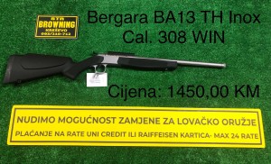 Bergara BA13 INOX CAL. 308 WIN