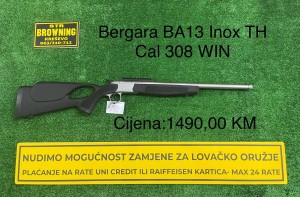 Bergara BA13 TH INOX CAL. 308 WIN