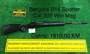 Bergara B14 Sporter CAL. 300 WIN MAG
