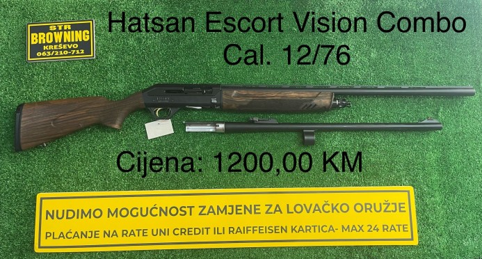 Hatsan Escort Supreme Combo CAL. 12 61 i 76 cm