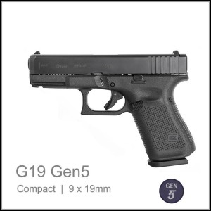 Pištolj Glock 19 Gen 5  9x19mm