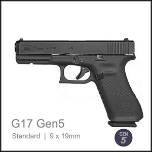 Pištolj Glock 17 Gen 5.   9x19mm
