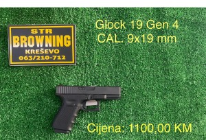 Glock 19 GEN 4 CAL. 9x19 mm