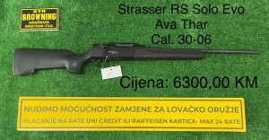 Strasser RS Solo Evo Ava Thar CAL. 30-06