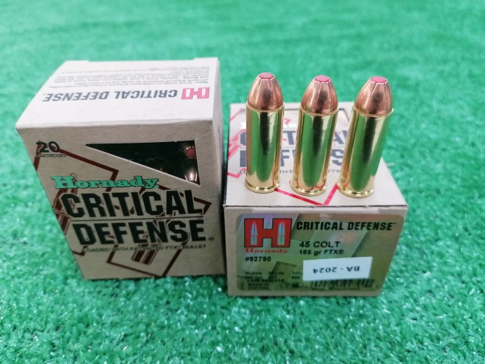 METAK HORNADY 45 COLT 185 grs FTX