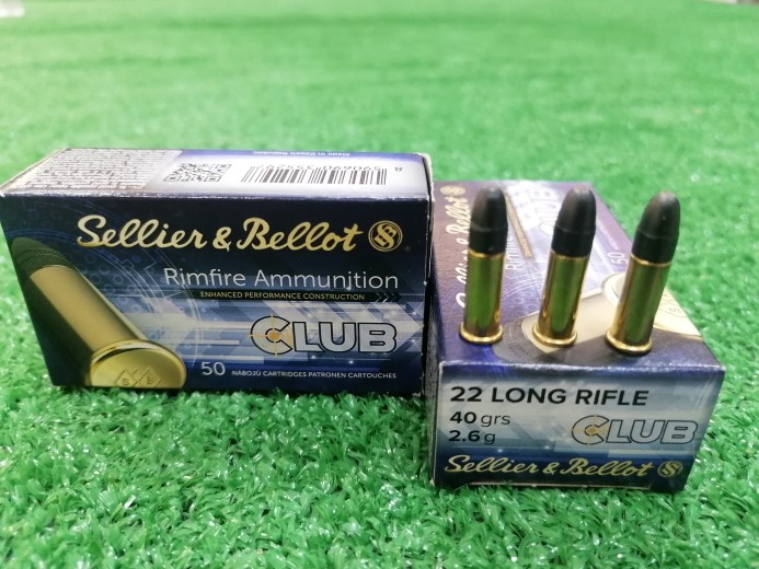 METAK SELLIER & BELLOT 22 LR SB CLUB 40grs 2,6g