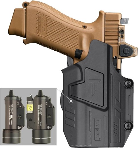 PLASTIČNA FUTROLA ZA PIŠTOLJ STREAMLIGHT TLR-1 I TLR-2  CY-UHPL