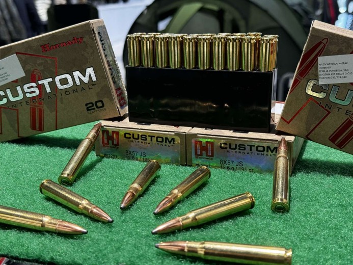 METAK KARABINSKI 8X57 JS 195 GR HORNADY