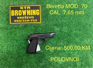 Beretta MOD. 70 CAL. 7,65 mm