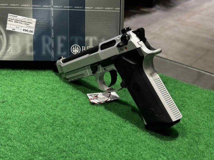 AIRSOFT PIŠTOLJ BERETTA M9A3 INOX cal. 6mm