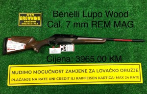 Benelli Lupo Best Wood CAL. 7 mm REM MAG