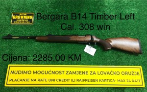 Bergara B14 Timber Left CAL. 30-06