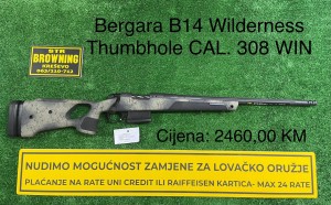Bergara B14 Wilderness Thumbhole CAL. 308 WIN