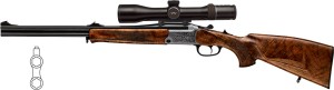 BLASER BOCKBÜCHSE BB 97 LUXUS