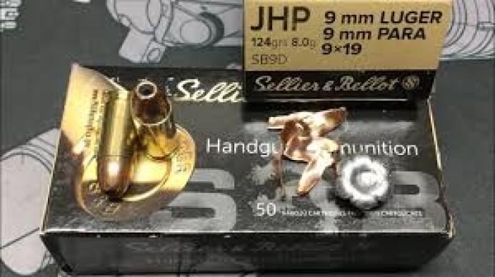 SELLIER & BELLOT 9X19 JHP