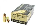 SELLIER & BELLOT 9X19 JHP