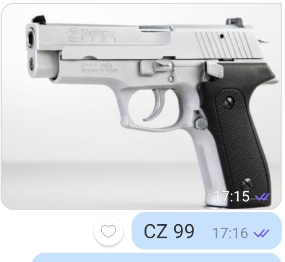 Pistolj cz 99 para