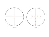 Noblex NZ8 2.5-20x50 sa balističkim turetima