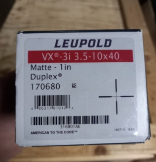 Optika Leupold vx3i  3.5-10x40