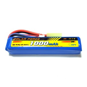 Solar Force LiPo baterija 11.1v 1000 mAh