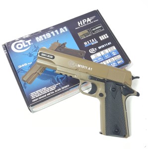 Colt 1911A1 Spring HPA TAN