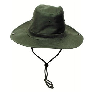 Šešir, OD green, chin strap, foldable brim