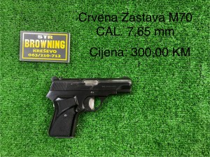 Crvena Zastava M70 CAL. 7.65 mm