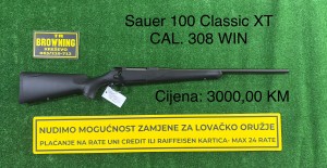 Sauer 100 Classic XT CAL. 308 WIN