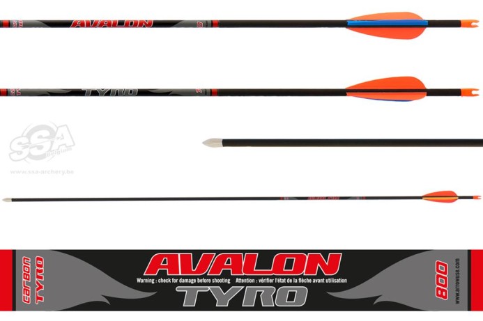 STRELA AVALON TYRO CARBON SPINE 800 30"