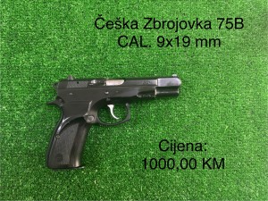 Češka Zbrojovka 75B CAL. 9 mm LUGER