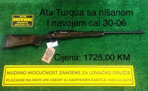 Ata Turqua Walnut cal 30-06 DC 56 cm