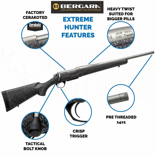 Karabin sa optikom Bergara extreme hunter