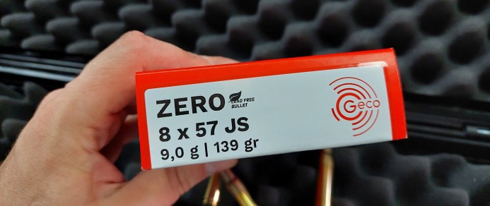 Karabinski metak GECO ZERO 8x57 JS 9,0 g