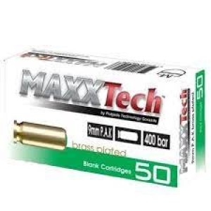 Startna Municija MAXX TECH 9mm PAK 400 BAR