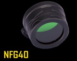 Zeleni filter NITECORE NFG40 za baterijske lampe