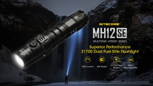 Baterijska lampa NITECORE MH12SE 1.800lm