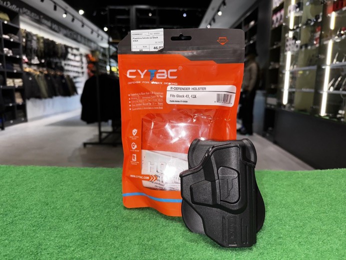 PLASTIČNA FUTROLA ZA GLOCK 43/43X  CY-G43G4