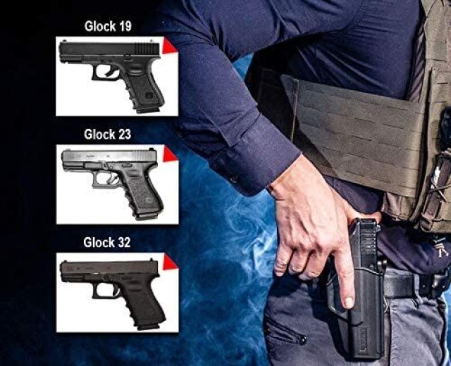 PLASTIČNA FUTROLA SA KOČNICOM ZA PALAC GLOCK 19, 23, 32(GEN 1, 2, 3, 4); GLOCK 19X  CY-TQG19