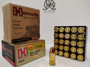 Metak Hornady 9mm Luger 124gr XTP