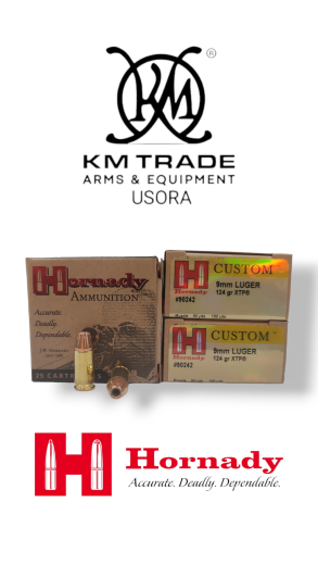 HORNADY 9X19 124GR XTP HP