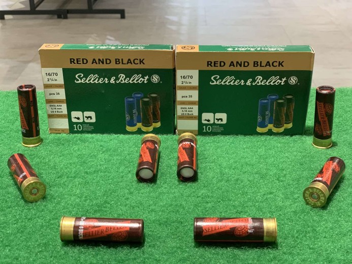 METAK SAČMA S&B RED AND BLACK 16/70 5.1mm