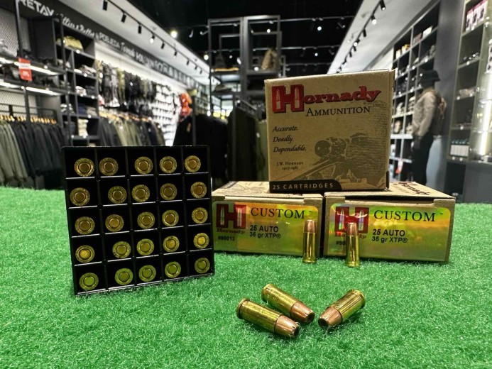 PIŠTOLJSKI METAK HORNADY 25AUTO 35gr XTP