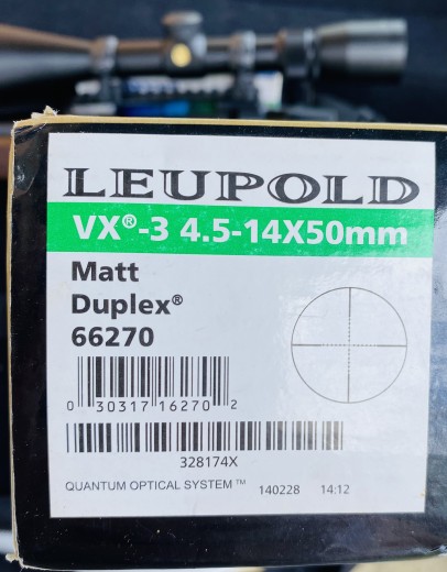 OPTIKA LEUPOLD VX-3  4,5-14x50mm